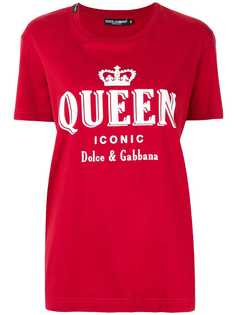 Dolce & Gabbana футболка с принтом Iconic Queen