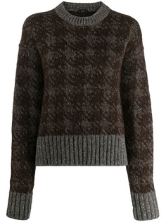 Joseph houndstooth knitted sweater