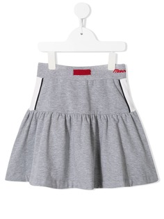 Monnalisa flared jersey skirt