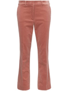 FRAME velvet cropped trousers