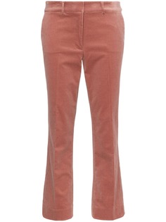 FRAME velvet cropped trousers