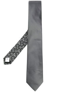 Burberry Monogram pointed tip tie