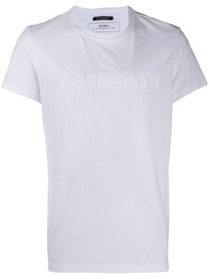 Balmain embossed logo T-shirt