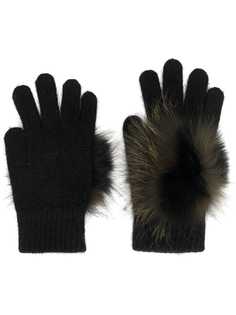 Yves Salomon GLOVES KNITWEAR/FOX