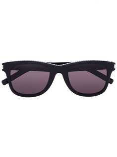 Saint Laurent Eyewear декорированные солнцезащитные очки