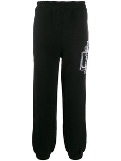 Alexander Wang logo print track trousers