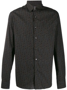 Salvatore Ferragamo Chains print shirt