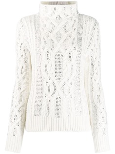 Ermanno Scervino джемпер фактурной вязки