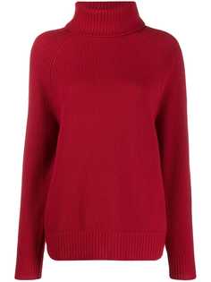 Woolrich loose-fit turtleneck jumper