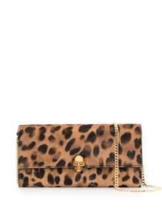 Alexander McQueen skull chain wallet
