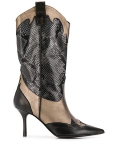 Marc Ellis Western panelled boots