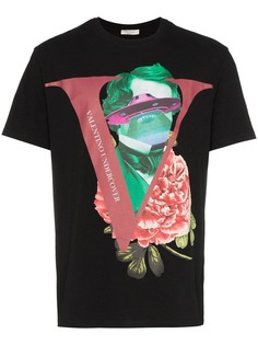 Valentino футболка с принтом из коллаборации с Undercover