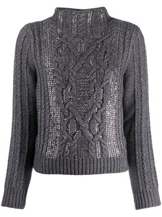 Ermanno Scervino джемпер с воротником-стойкой