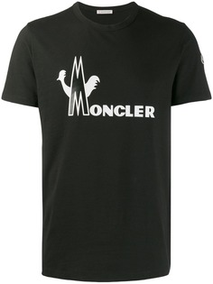 Moncler футболка с логотипом