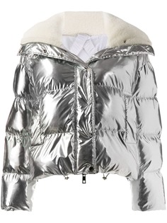 P.A.R.O.S.H. metallic puffer jacket