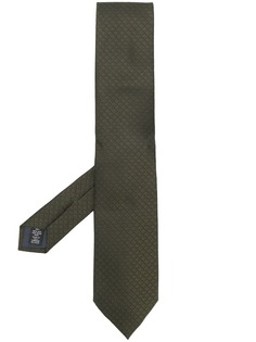 Ermenegildo Zegna галстук с геометрическим узором