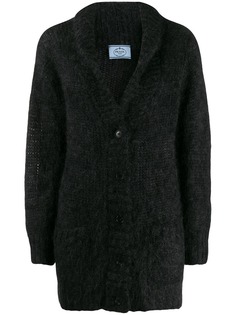 Prada shawl collar cardigan