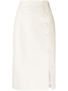 Drome button-up midi skirt