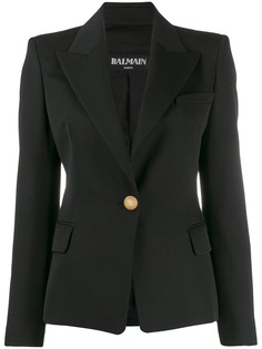Balmain блейзер с одной пуговицей