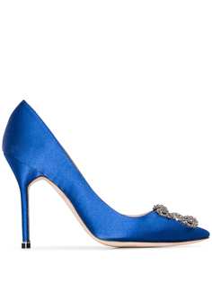 Manolo Blahnik атласные туфли-лодочки Hangisi 105
