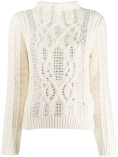 Ermanno Scervino джемпер фактурной вязки