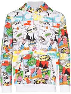 Comme Des Garçons Shirt Comic Book print hoodie