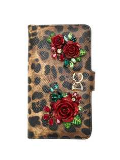 Dolce & Gabbana чехол для iPhone с анималистичным принтом