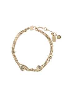 Alexander McQueen multi chain skull charm bracelet