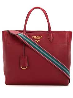 Prada сумка-тоут с ремнем