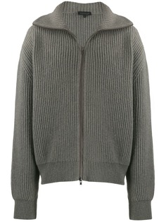 Ann Demeulemeester zipped knitted cardigan