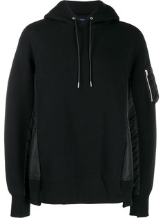 Sacai Sponge Sweat X MA-1 hoodie