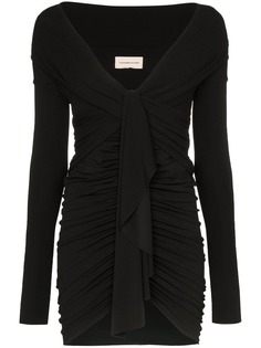 Alexandre Vauthier ruched mini dress