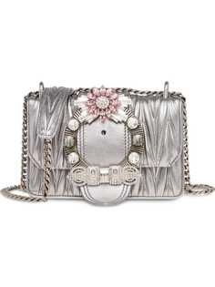 Miu Miu стеганая сумка через плечо Lady
