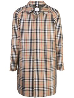Burberry пальто в клетку Vintage Check
