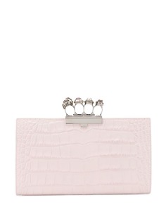 Alexander McQueen клатч с четырьмя кольцами