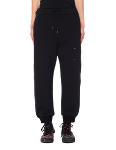 Черные треники с принтом Oamc