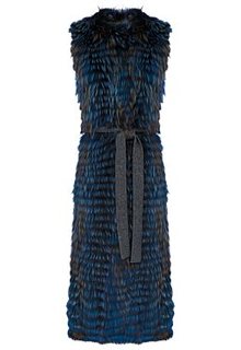 Жилет из меха чернобурки Virtuale Fur Collection