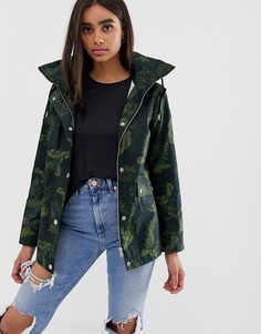 Куртка с принтом Superdry Cassie Harbour - Зеленый