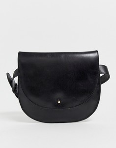 Кожаная сумка на ремне Urbancode - Черный