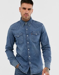 Выбеленная джинсовая рубашка Levis - Синий Levis®