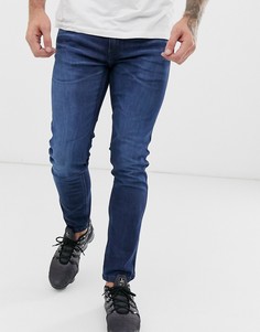 Выбеленные джинсы скинни HUGO 734 - Темно-синий