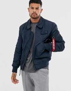Бомбер Alpha Industries Shell - Синий