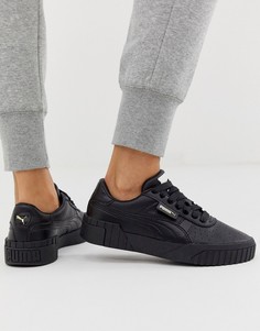 Черные кроссовки Puma Cali - Черный