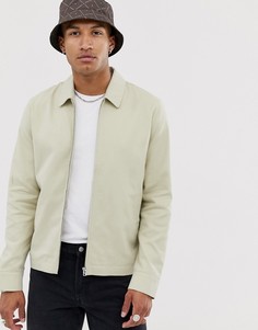Светло-бежевая куртка Харрингтон ASOS DESIGN - Светло-бежевый