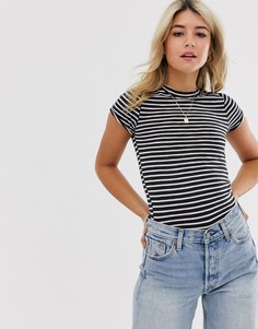 Футболка в полоску Free People Night Sky