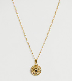 Ожерелье с позолотой 14 кт Reclaimed Vintage inspired - Золотой