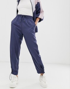 Спортивные штаны от комплекта с фиксаторами Native Youth - Темно-синий