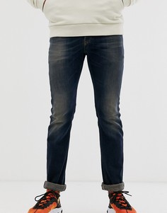 Темно-выбеленные прямые джинсы Diesel Safado-X 0890Z - Синий