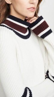 Autumn Cashmere Boxy Mock Neck Sweater