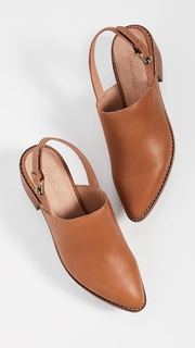 Madewell The Skye Block Heel Slingbacks